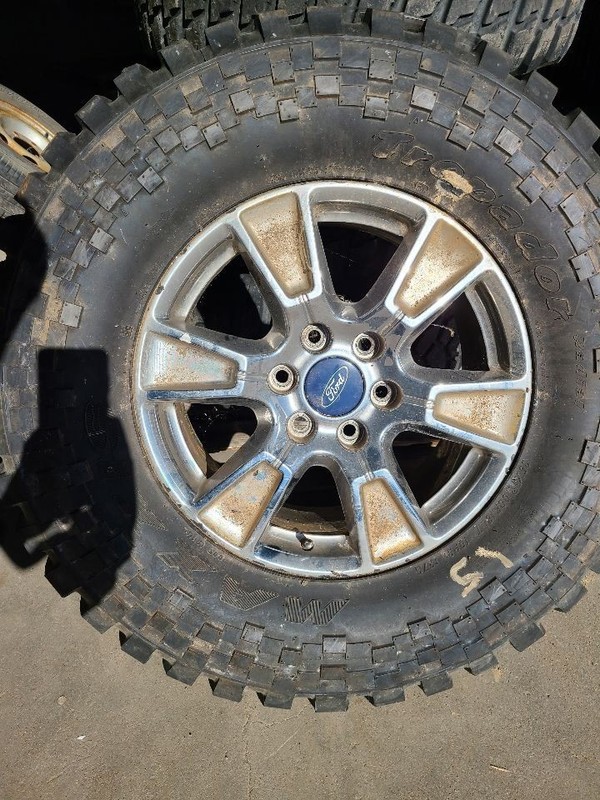 Wheel 18x7-1/2 Aluminum 6 Spoke Chrome Fits 15-17 FORD F150 PICKUP 577023