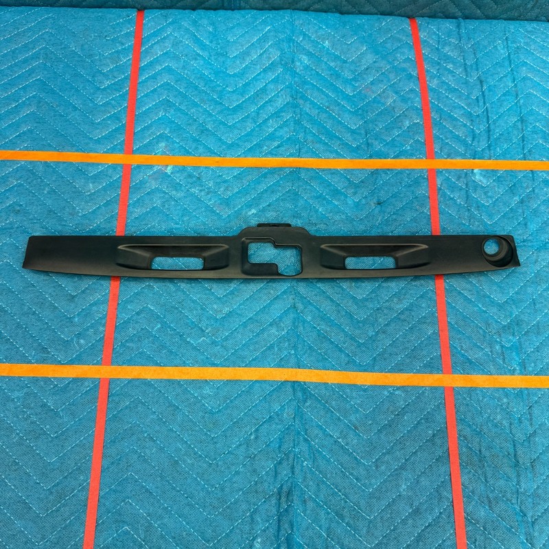 2015–2024 Lexus RC350 Rear License Plate Trim OEM 7681324010