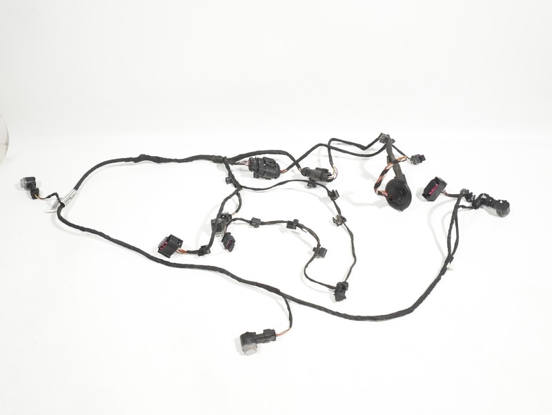 11-18 Audi A8L Quattro A8 S8 D4 REAR Bumper Wiring Harness PDC Sensors OEM