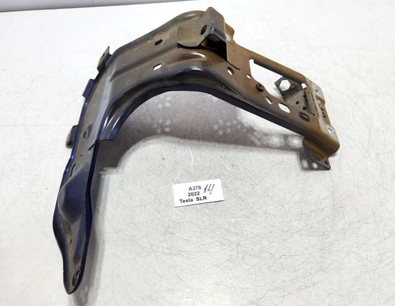 ✅ 21-25 OEM Tesla Model S Front Right Passenger Inner Panel Shotgun Bracket Blue