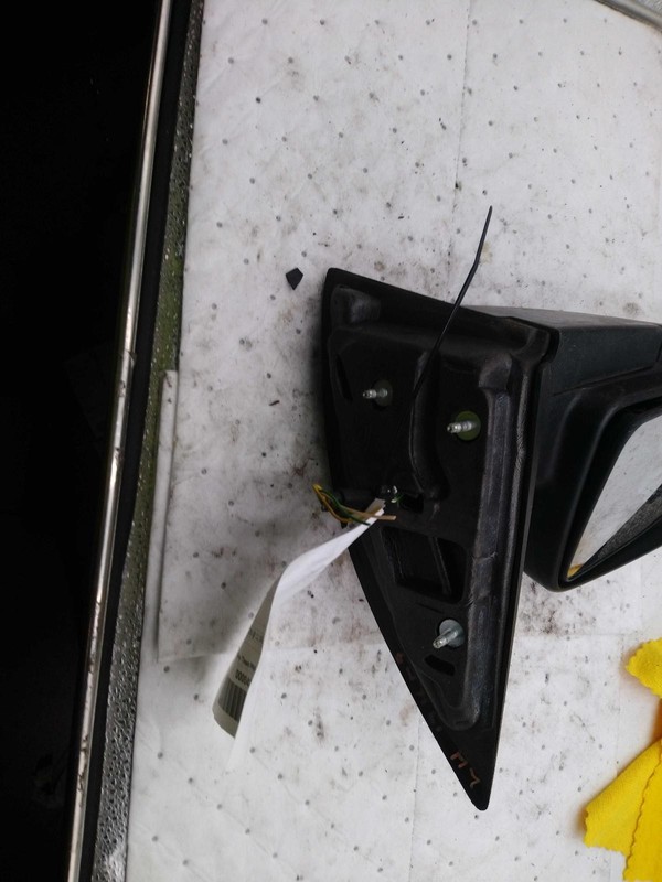 2007 Chevrolet Equinox Left Door Mirror Assembly Black 530478 Used Parts