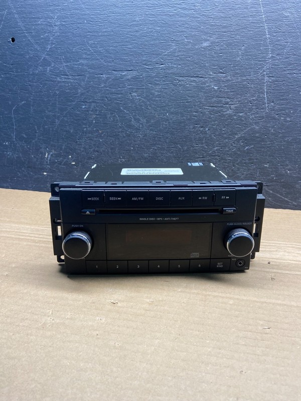 2007 2014 Jeep Dodge Chrysler Screen Display CD Player Satellite Radio AE4571 DG