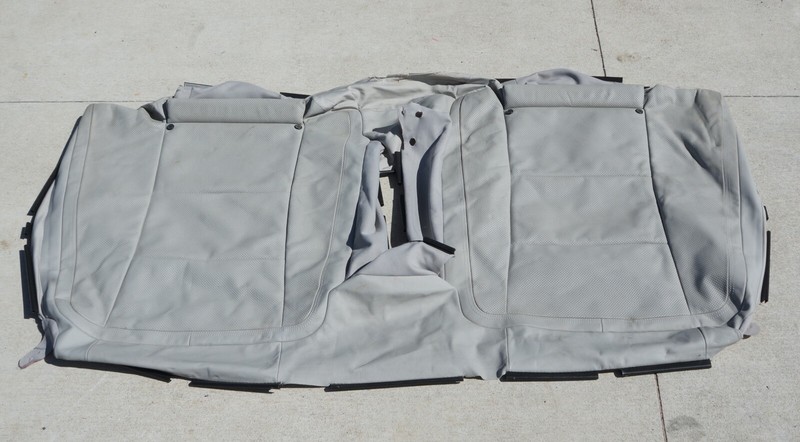 10-13 Mercedes W221 S400 S550 Seat Cushion Rear Top Upper GRAY 2219208516 OEM