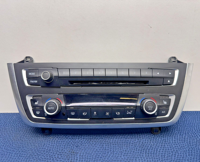 12–17 BMW 320i 328i 335i Audio Control Panel Temp Climate Unit A/C Heater OEM