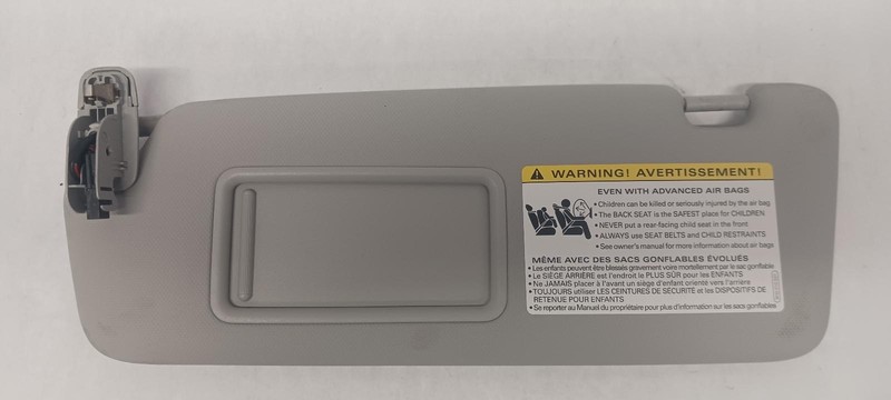 13-'16 AUDI A4 left driver Sun visor gray OEM Grade A!