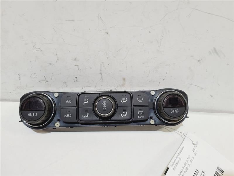 Temperature Control Opt CJ2 ID 84173748 Fits 17-19 SILVERADO 2500 PICKUP 562100