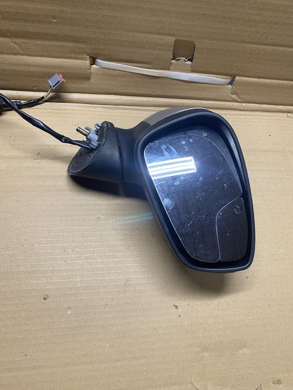 2011-2019 Ford Fiesta Front Left Driver Side View Door Mirror Silver OEM