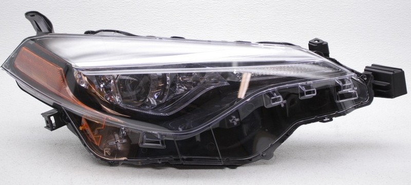 OEM Toyota Corolla Right Headlamp Tab Gone Lens Scratches 81110-02M70