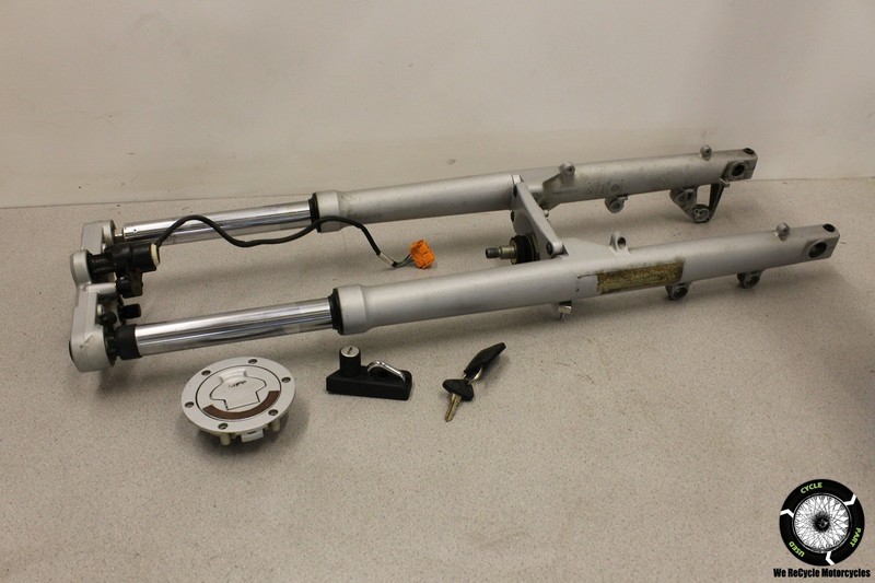 1998 BMW R 1100 FRONT FORK TUBES SUSPENSION W/ IGNITION SWITCH 1100R R1100R 98