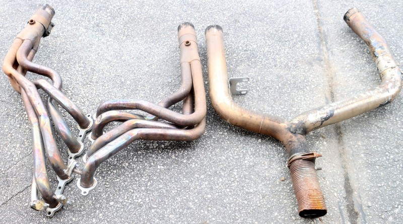 98-02 Camaro Trans Am 1-3/4"Long Tube Headers and Y Pipe Unbranded *USED* LS1
