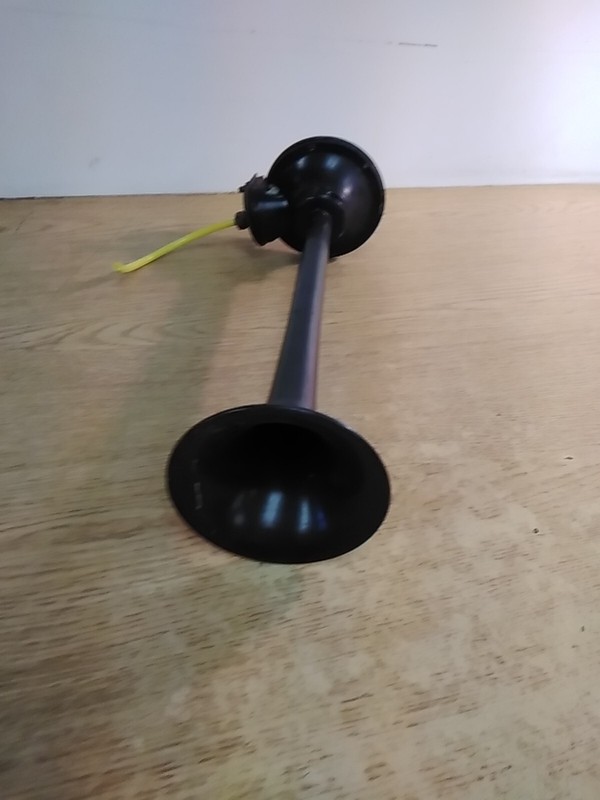 Grover Black 15" Semi Big Rig Horn Assembly