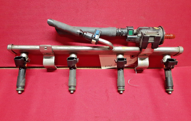 2013 - 2022 Dodge Chrysler Jeep Fiat 2.0L L4 Fuel Injectors w/ Rail 04627120AC