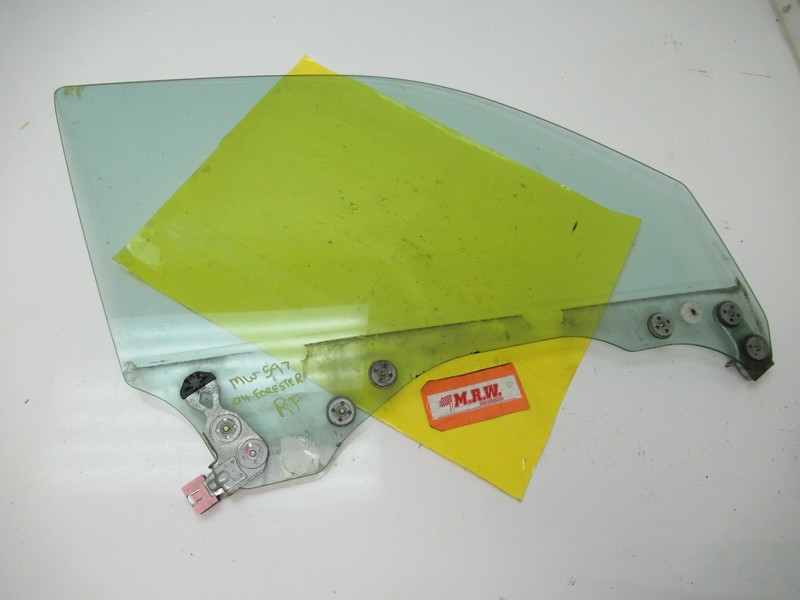 DOOR GLASS WINDOW RIGHT PASSENGER SIDE FRONT RF R for 03 04 05 06 07 08 FORESTER