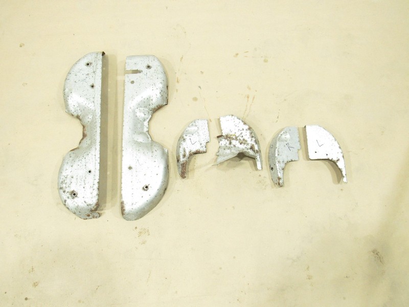 14-18 Aston Martin Vanquish 2014 Exhaust Manifold Heat Shield Set :Y