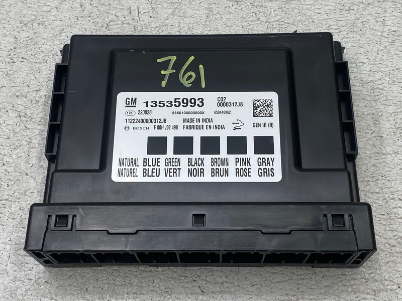 2023 BUICK ENCORE GX BCM BODY CONTROL MODULE OEM LOT761