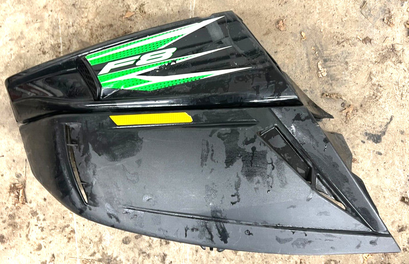 2008 Arctic CatF8Side Panel, Left, GREEN/BLACK