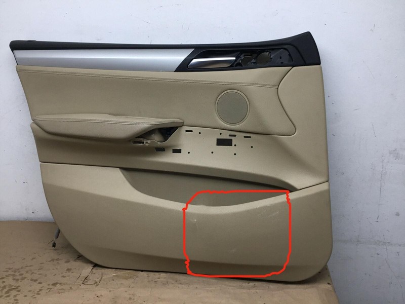 BMW X3 F25 Front Left Driver Interior Door Panel Trim Handle 11 - 15 :Y
