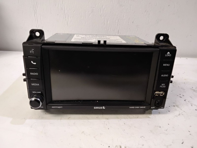 2012 Jeep Grand Cherokee Radio Receiver Face Plate ID RHB