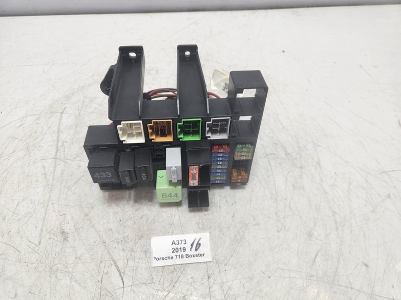 ✅ 17-24 OEM Porsche 718 Boxster 982 Luggage Fuse Relay Junction Box
