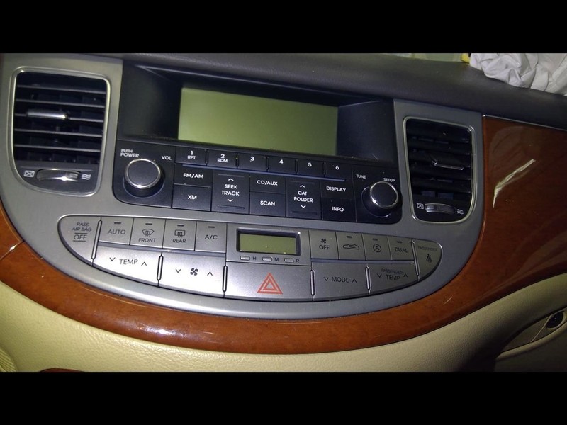 Temperature Control Sedan With Air Quality Control Fits 09-14 GENESIS 1669291