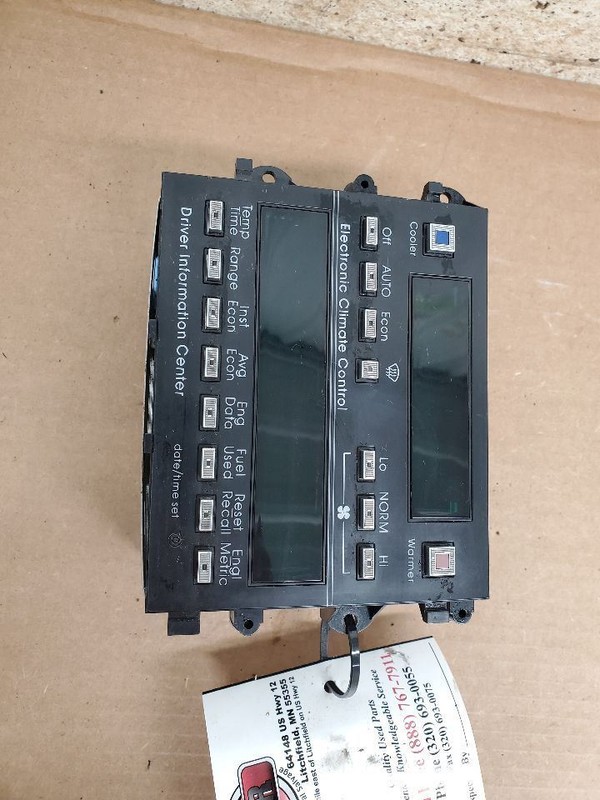Temperature Control Fits 89 ELDORADO 288123