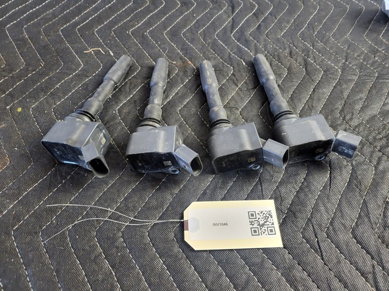 Used Oem Audi Ignition Coil SET of 4 for 2020-2025 SQ7 4.0L AWD
