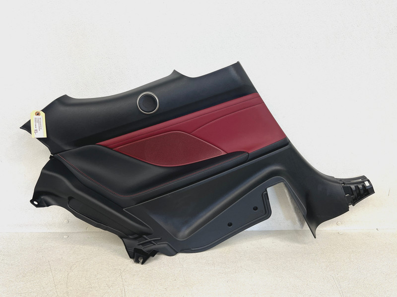 ⭐2015-2021 LEXUS RC F-SPORT REAR LEFT DOOR PANEL CARD COVER RED OEM LOT2652