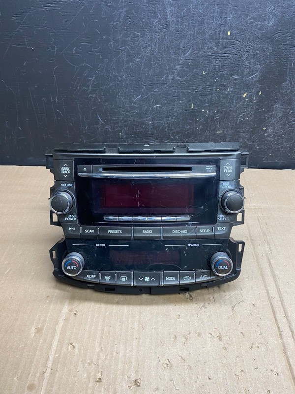 2011 2012 Toyota Avalon AM FM CD Radio Screen Display Receiver AE1722 DG