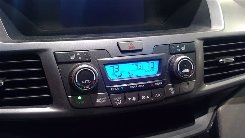 Temperature Control Dash Mounted EX-L Leather Fits 11-17 ODYSSEY 3294634