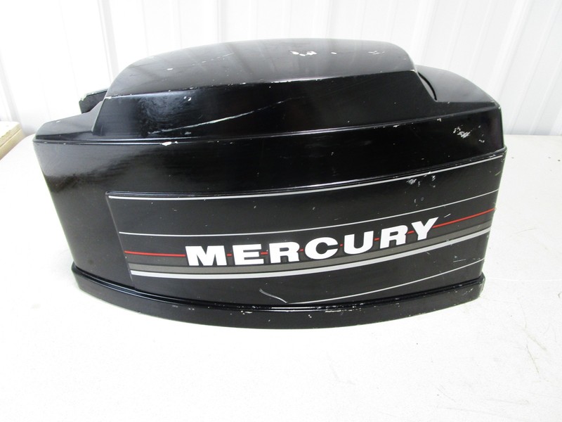 8869A23 Mercury Mariner Outboard 20 25 Hp Top Engine Cowling Motor Cover Black