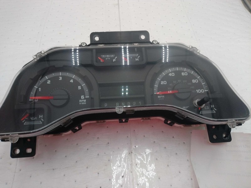 Used Speedometer Gauge fits: 2012 Ford E250 VAN cluster MPH exc. stripped chassi