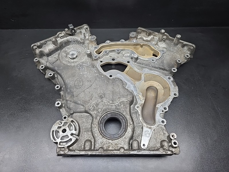 2014-2024 MASERATI GHIBLI S 3.0L V6 ENGINE MOTOR TIMING CHAIN COVER PLATE OEM