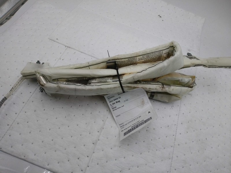 2011 BMW X5 Left Curtain Air Bag White 450086 Used 58k Miles OEM Quality