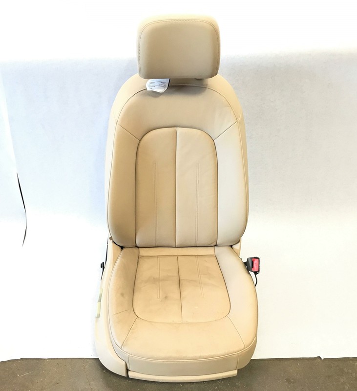 12 13 14 15 16 AUDI A6 S6 FRONT SEAT RIGHT RH PASSENGER OEM BEIGE SEE PICS