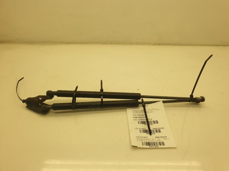 2007 TOYOTA MATRIX LEFT AND RIGHT SIDES LIFTGATE LIFT SUPPORTER ASSEMBLY