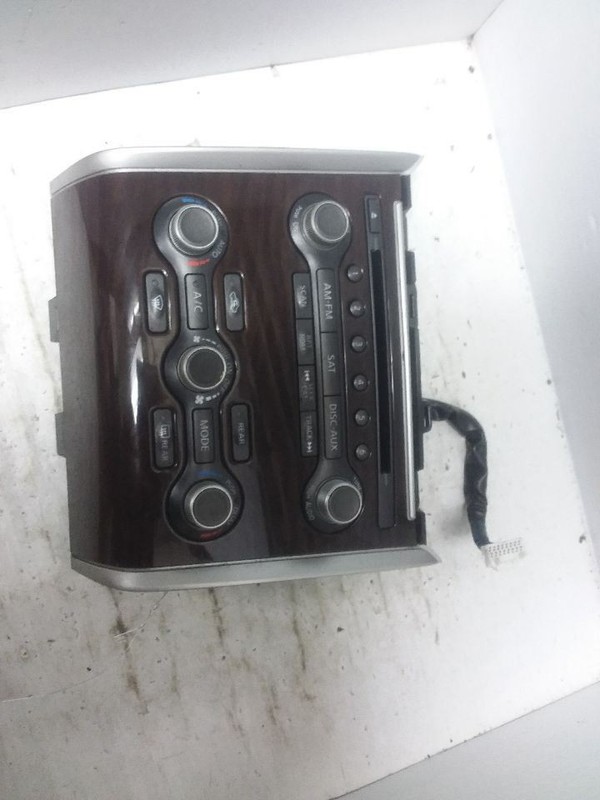 Radio And Temperature Control Panel AC Front 3 Dial Fits 13-16 PATHFINDER