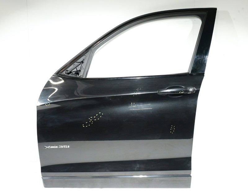 11-17 BMW F25 X3 Front Left Driver Door Complete Assy Sapphire Black 475 OEM