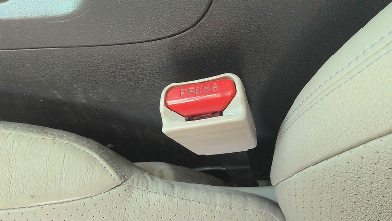 Front Seat Belt Buckle ROGUE EXCEPT SPORT 08 09 10 11 12 13 14 15