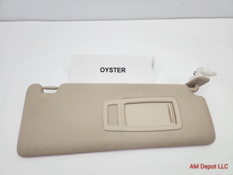 2014 BMW 320i 328i 335i 340i 330i F30 Right Passenger Sun Visor Oyster 7349348