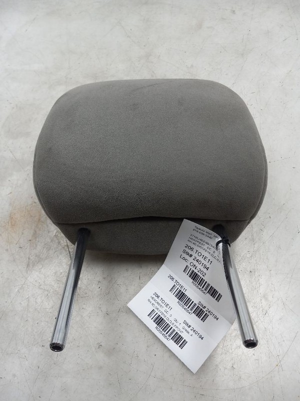 2011 TOYOTA COROLLA S 1.8L FWD AT PASSENGER SIDE FRONT CLOTH HEADREST