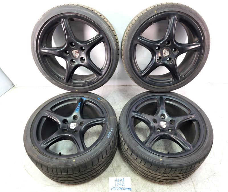 ✅ 05-12 OEM Porsche Carrera 911 996 997 Alloy Wheel Rims 8Jx19 11Jx19 W/ Tires*