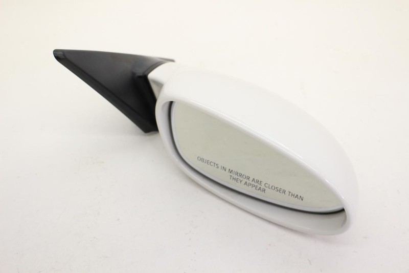 White Passenger Right Side View Power Door Mirror Fits 06-09 PORSCHE CAYMAN