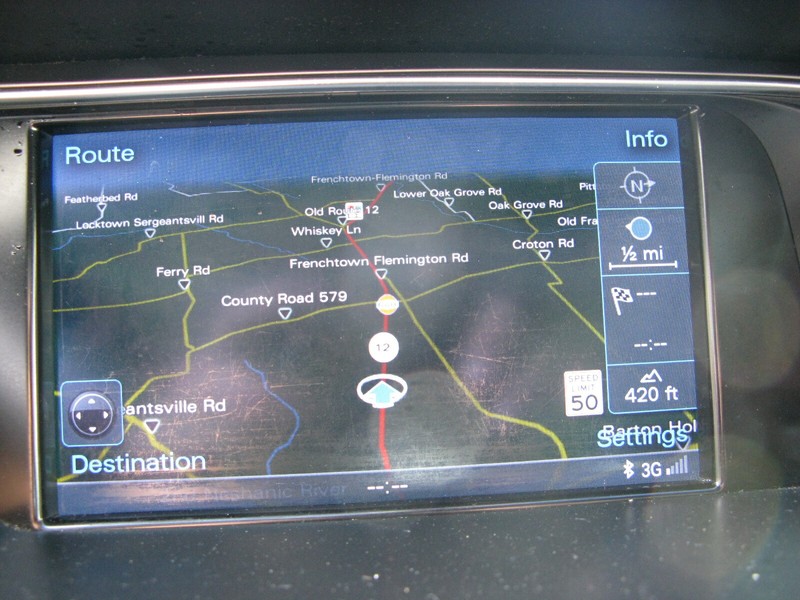 13-16 AUDI 8T A5 S5 RS5 A4 DASH MMI NAVIGATION DISPLAY SCREEN GPS TV 110920B
