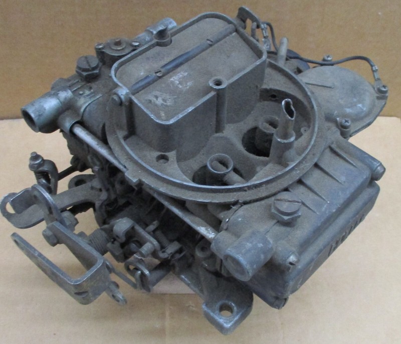 USED 4 BARREL HOLLEY CARBURETOR 8005 1695 600 CFM VACUUM SECONDARY 4160 SERIES
