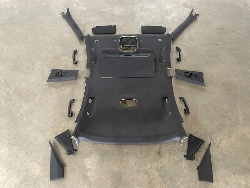⭐ 2014-2017 MASERATI GHIBLI COMPLETE INTERIOR ROOF SUEDE HEADLINER OEM LOT2309