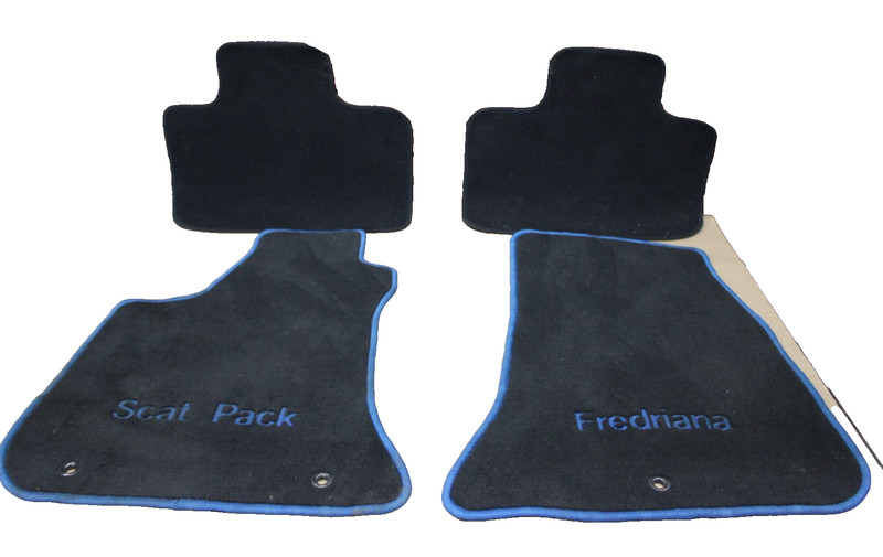 2018-2023 Dodge Charger Scat Pack Front Rear Carpet Floor Mat Set of 4