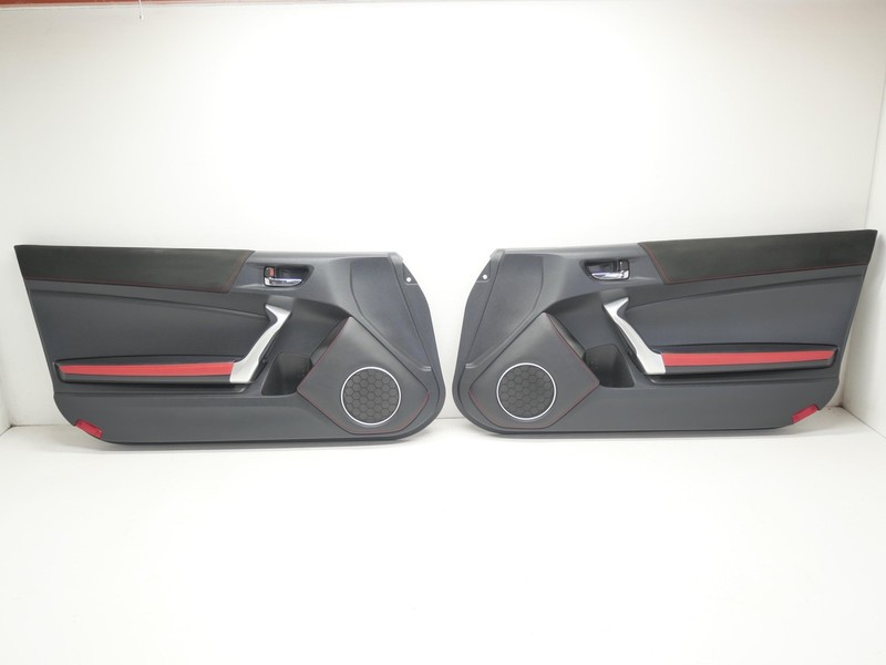 2017-2020 Toyota 86 TRD Interior Left LH & Right RH Door Panels Card Set (2) OEM