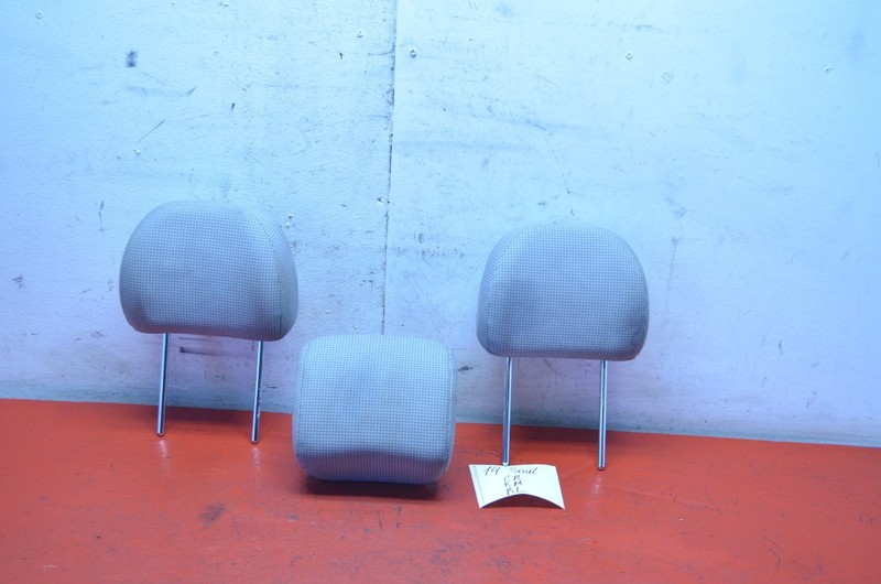 14-19 KIA SOUL REAR RIGHT / CENTER / LEFT SEAT HEADREST SET OEM