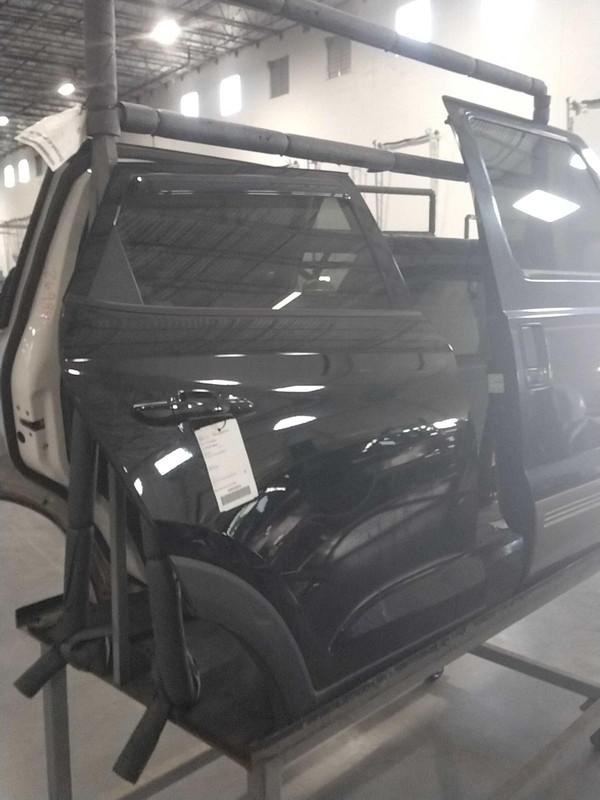 2019 Hyundai Tucson Rear Right Door Black OEM Used 61000 Miles