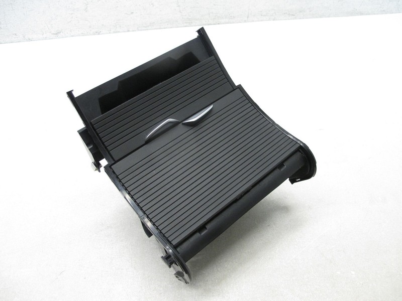 16-19 BMW F48 X1 X2 FRONT CENTER CONSOLE CUP HOLDER DRINK TRAY ROLL LID OEM 0121